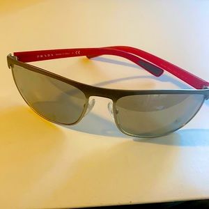 Authentic Prada vintage sunglasses rubberized arms